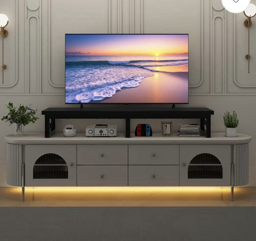 Black stand riser 32in max - stand,