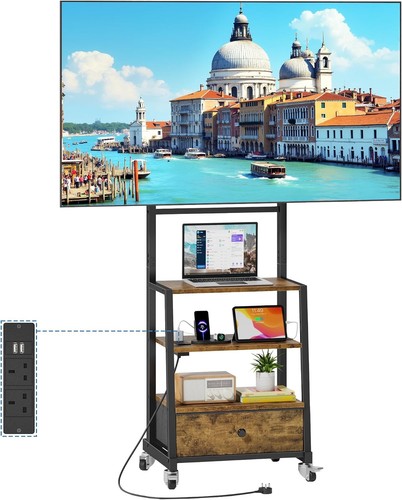 Rolling stand wheels - tv, on