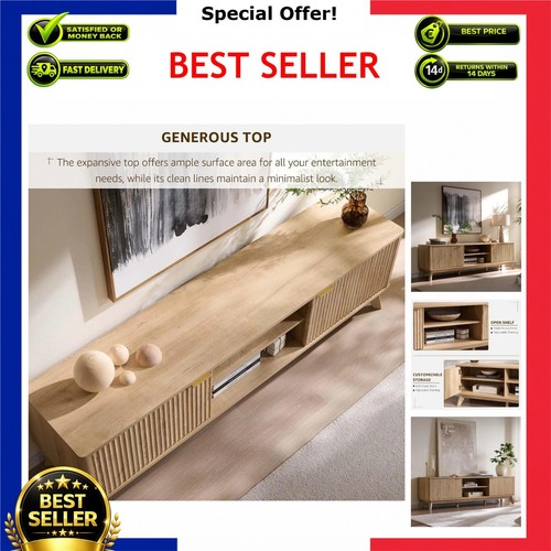 Mid century modern fluted - 70",